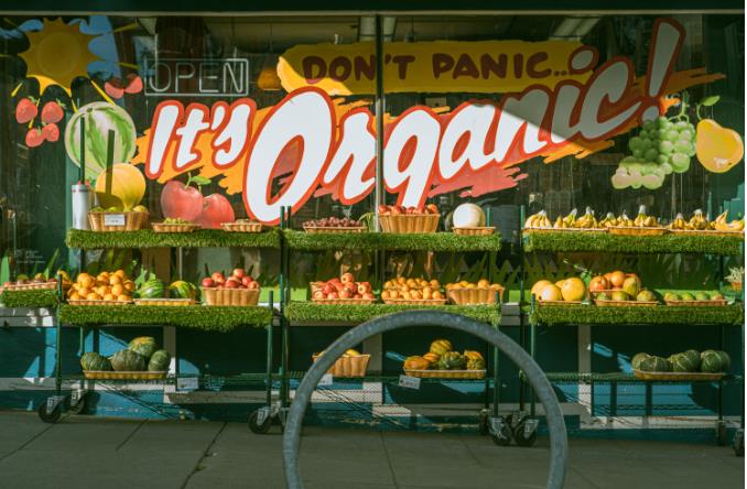 Organic farming meets sustainable branding