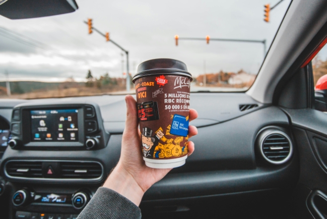 Drive your brand forward with custom travel mugs