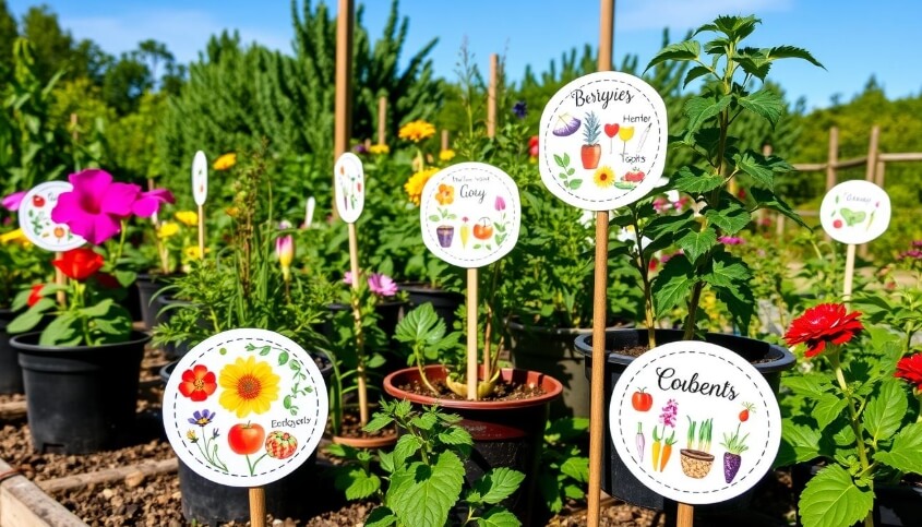 Custom Labels for Plants and Products