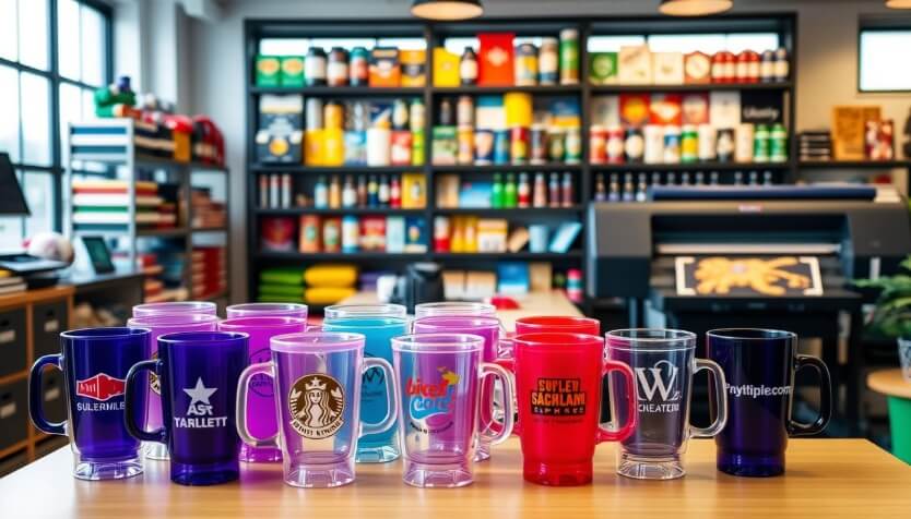 Custom Plastic Mugs in the Hospitality Sector