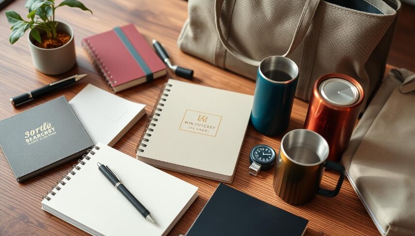 Giving out premium logo items shows what a brand stands for