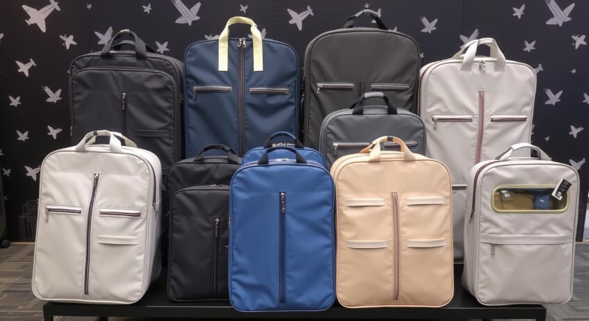 Good storage is key in personalized garment bags