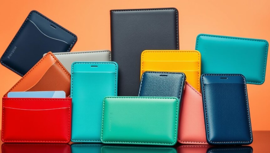 how important it is to pick the right colors for custom cell phone card holders