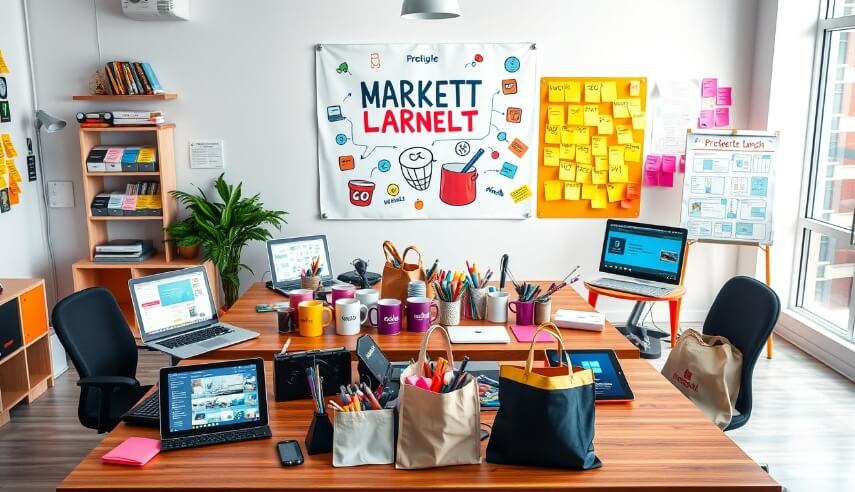 Promotional items stand out in marketing