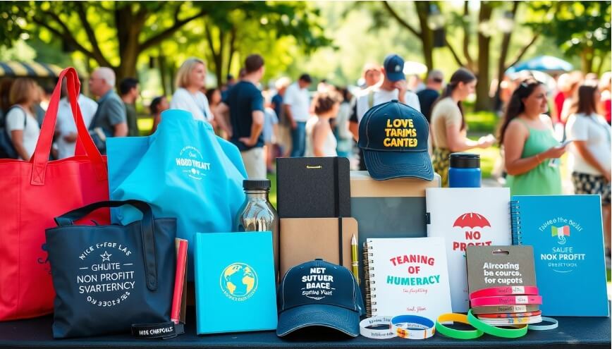 Types of Custom Products for Non Profit Promotion