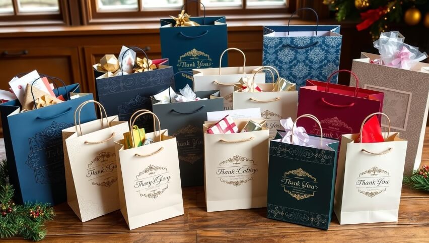 Unique Ideas for Custom Logo Thank You Gift Bags9