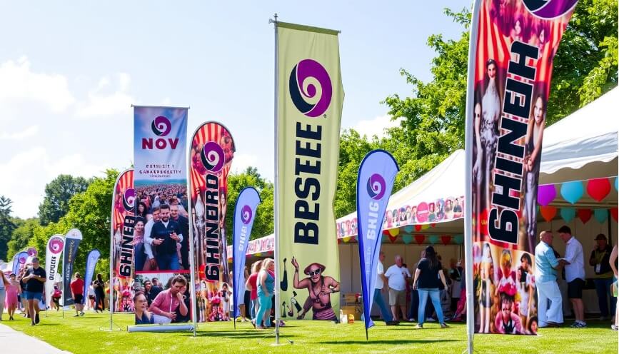 Banners and Flags: Grabbing Attention at Events
