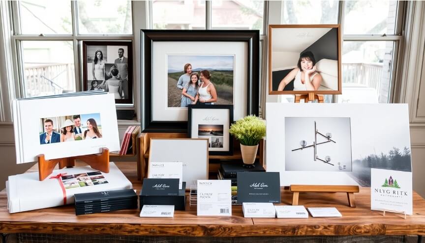 Using custom products is a great way to market yourself