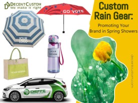 Custom Rain Gear: Promoting Your Brand in Spring Showers