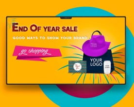 End Of Year Sale is coming. How to pop your small business out with customized products?