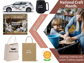 National Craft Month: Inspiring Creativity with Custom Crafting Supplies
