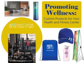 Promoting Wellness: Custom Products for Your Health and Fitness Center