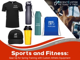Sports and Fitness: Gear Up for Spring Training with Custom Athletic Equipment
