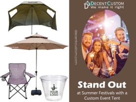 Stand Out at Summer Festivals with a Custom Event Tent