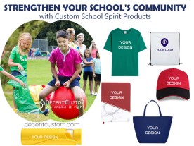 Strengthen Your School's Community with Custom School Spirit Products