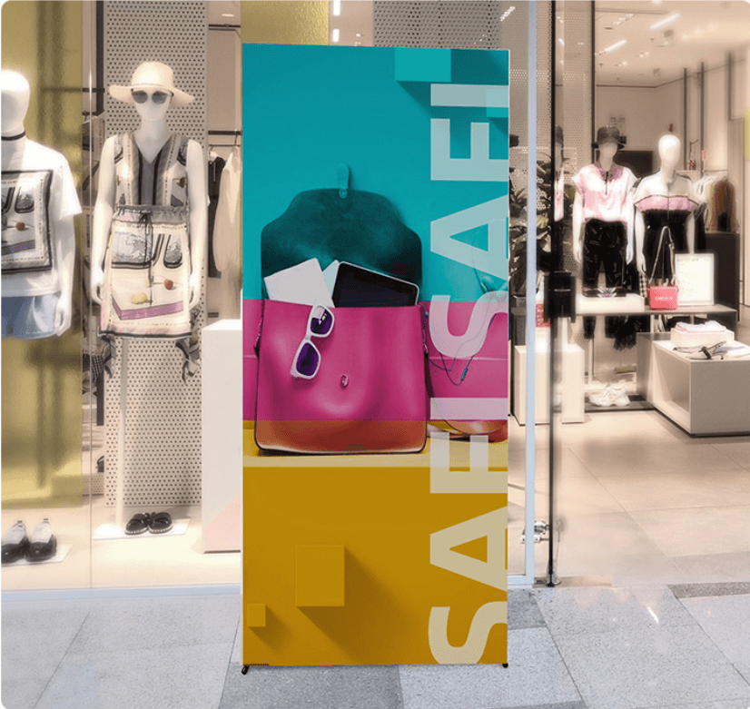 Customized One Side Water base X banner Stand from Decentcustom