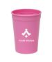 Custom 12 Oz. Smooth Plastic Stadium Cup for Events and Personal Use