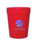 Custom 16 Oz BPA-Free Plastic Fluted Stadium Cup 