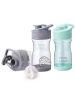 Custom 19oz Reusable Motivational Tritan Plastic Bottle Sport Plastic Protein Shaker Bottle for Gym