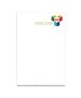 Custom 25 Sheet Adhesive Notepads Memo Stickers for Study Work