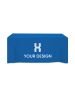 Custom 3-Sided 8 Foot Fitted Table Cover - Full Color Logo Print