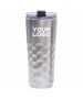 Custom 30oz Stainless Steel Coffee Mug Insulated Tumbler Reusable Bottle Travel Cup with Dimpled Grain 