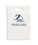 Custom 9W x 14H Die Cut Plastic Bag Reusable Boutique Shopping Retail Gift Bags