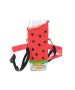 Custom BPA free Kids Bottle Cartoon Ice Cream Shape Water Bottle with Shoulder Strap