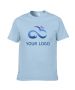 Custom Breathable Unisex Short Sleeve Crewneck T-shirt Summer Blouse Top Round Neck Tee Shirt
