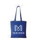 Custom Colorful Convention Cotton Canvas Tote Bag 17" H x 15" W