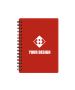 Custom Compact Mini Pocket Buddy Notebook - 50 Lined Sheets with Zip-Lock Pocket 