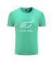 Custom Cotton Unisex Short Sleeve Crewneck T-Shirt Casual Top Round Neck Tee Shirt for Daily Sport