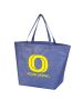 Custom Durable Non-Woven Crosshatched Tote Bag 13"H x 20" W