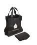Custom Durable Snap-Fold Non-Woven Tote Bag 15" H x 15.5" W x 8.75" D