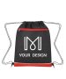Custom Durable Water-Resistant Drawstring Bag 18" H x 14" W