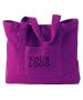 Custom Eco-friendly Cotton 15.75"W x 11.42'H Bag Durable Shopping Tote School Book Bag Grocery Bags
