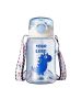 Custom Eco-friendly Kids Plastic Water Bottle Sports Bottle with Straw for Outdoor