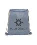Custom Eco-Friendly Recycled Cotton Drawstring Bag 16.25"H x 14.75" W