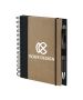 Custom Eco-Friendly Recycled Spiral Notebook with Elastic Band Closure and Pen 
