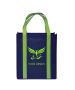 Custom Eco-Friendly Reusable Non-Woven Grocery Tote Bag 14" H x 12.38" W x 8.5" D