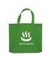 Custom Economical Non-Woven Affordable Thrifty Tote Bag 15"H x 19" W