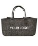 Custom Extra-large Felt Bag 19.69"W x 10.24"H Grocery Shopping Tote Trunk Organizer