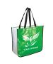 Custom Extra Large Recycled Non-Woven Shopping Tote Bag 14.5"H x 16.25" W