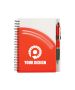 Custom Eye-Catching Rainbow Spiral Notebook with Stylus Pen
