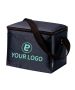 Custom Insulated 8.65W x 6.5H Cooler Zippered Lunch Box Takeout Bag Grocery Tote Bags for Picnic Travel Party
