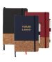 Custom Journal Two-tone Color Notebook with Pen Set for Home Office