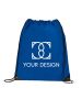 Custom Large Drawstring Cinch Backpack 20"H x 17"W