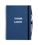 Custom Large Spiral Notebook Lined Pages Daily Journal With a Hard Cover and Pen
