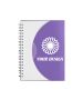 Custom Logo Print Durable Spiral Notebook with Eye-Catching Accent Colors 
