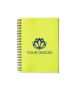 Custom Logo Rubbery Spiral Notebook for Meetings & Conferences 
